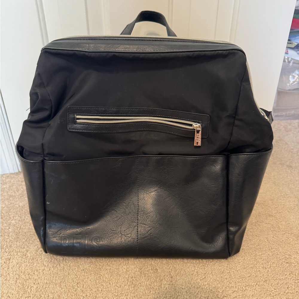 BEIS Black The Backpack Diaper Bag - Picture 3 of 9
